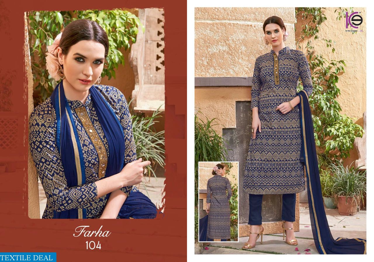 K9 Farha Wholesale Export Quality Salwar kameez